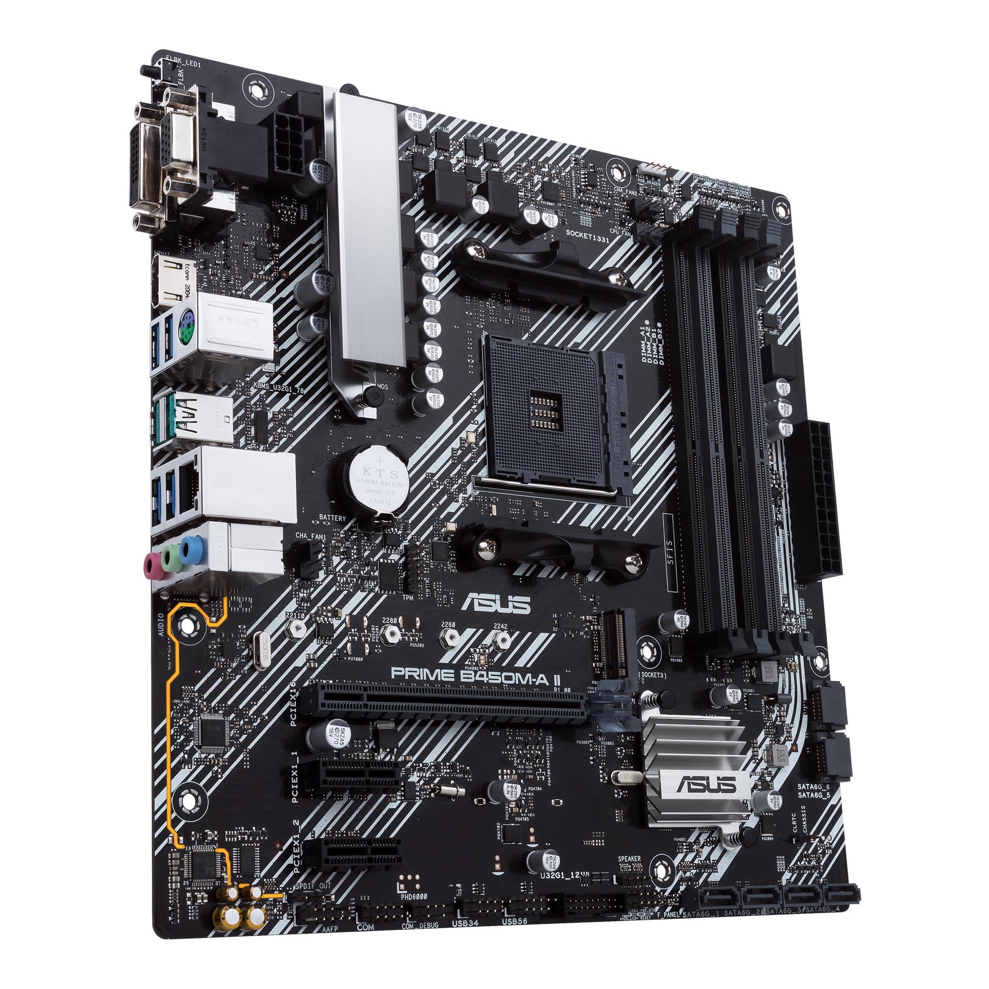 Amazon | ASUS PRIME B450M-A II AMD B450 (Ryzen AM4) Micro